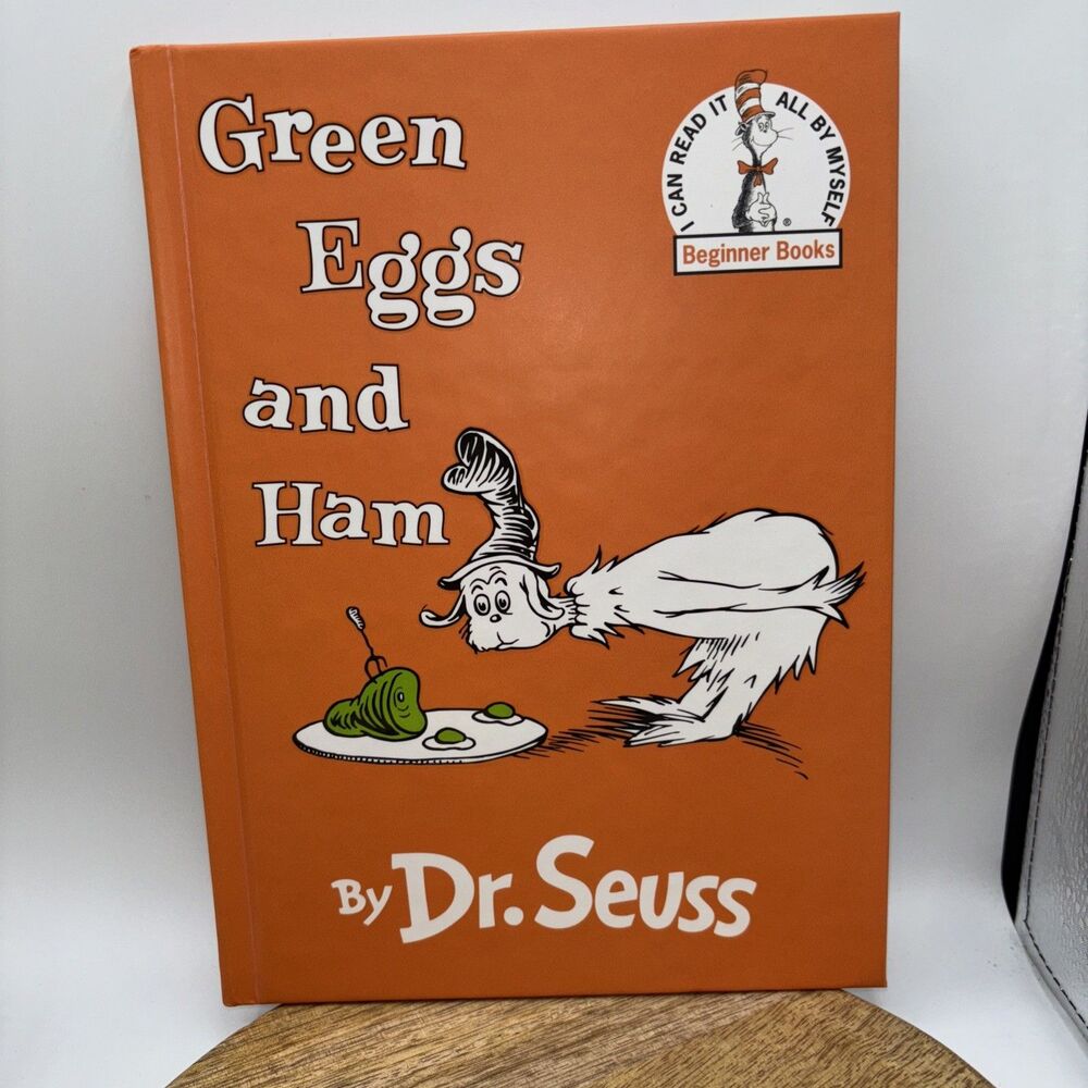 Dr. Seuss Green Eggs and Ham Hard Cover Book New Random House 62 Pages Gift Kids